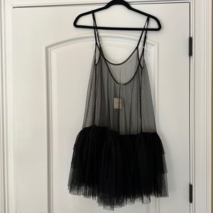NWT FREE PEOPLE Push Send Mini Slip